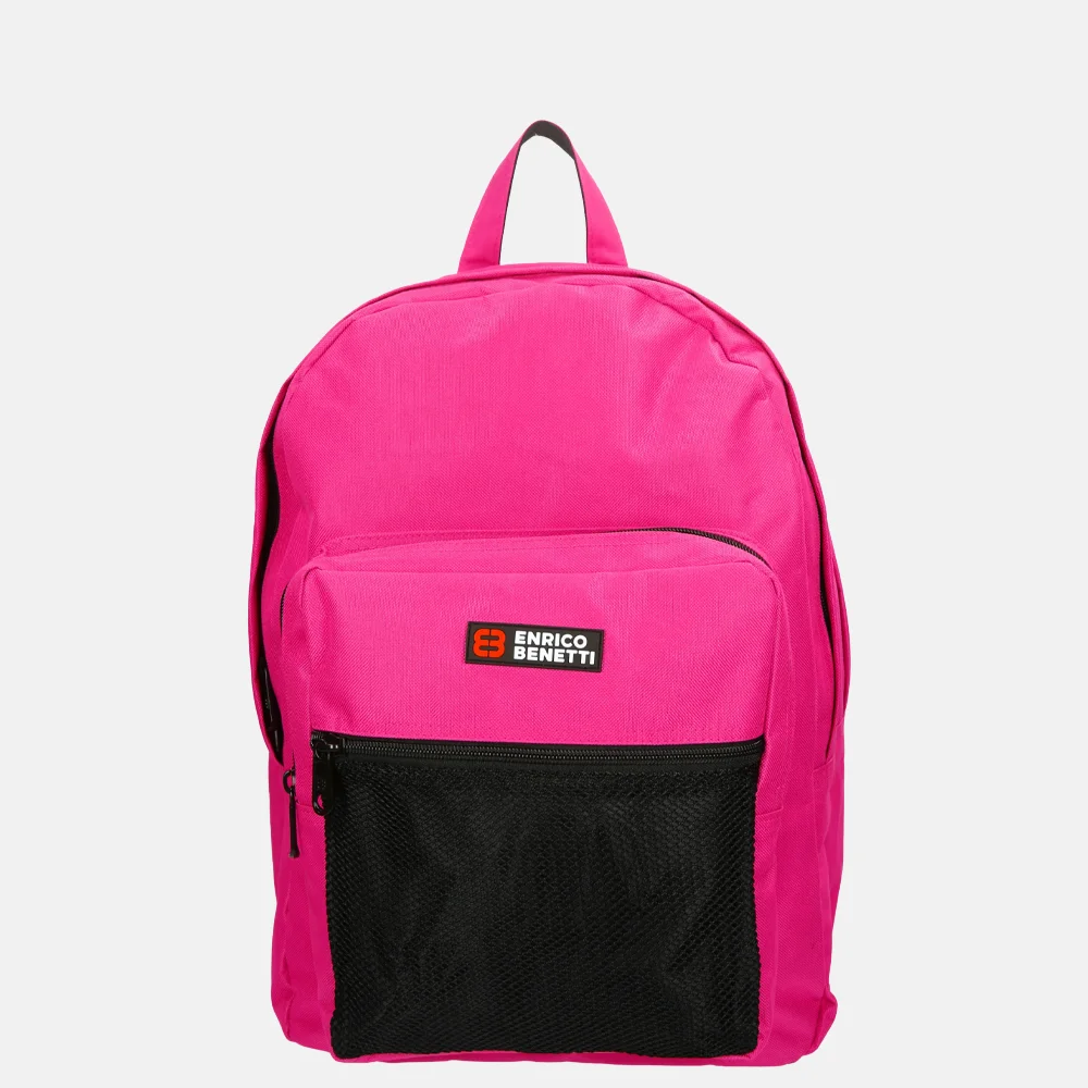 Enrico Benetti Amsterdam rugzak 16 inch fuchsia